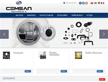 Tablet Screenshot of cemsankaucuk.com
